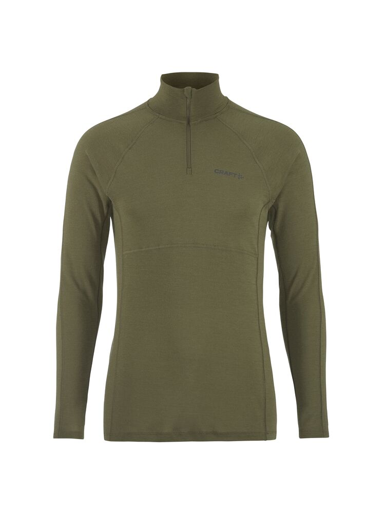 Adv Wool Merino Half Zip M