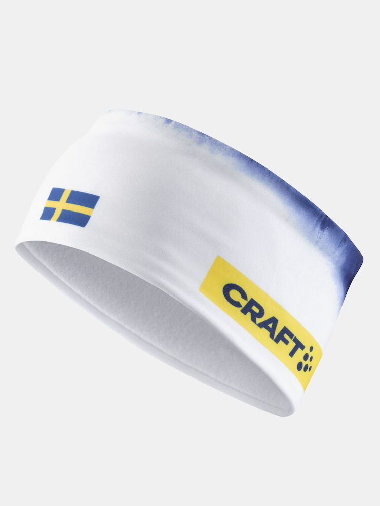Ski Team Merch Termal Headband White