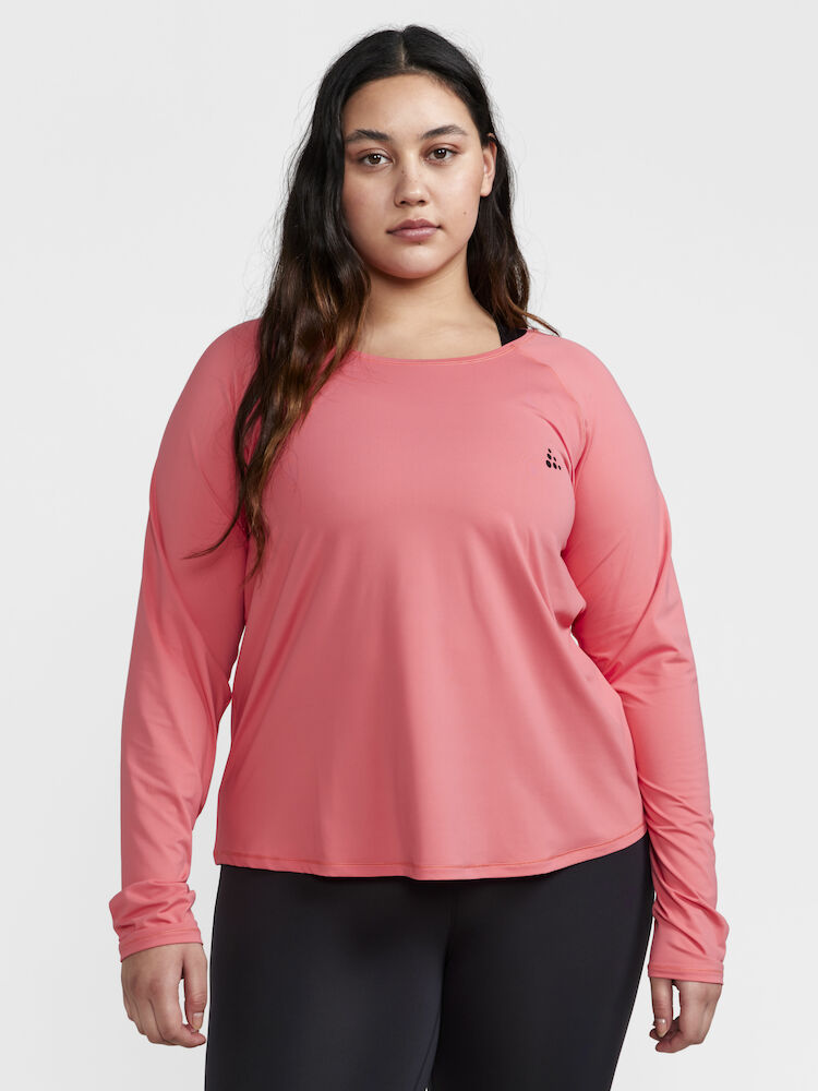 Core Essence Ls Plus Tee W Closeup1