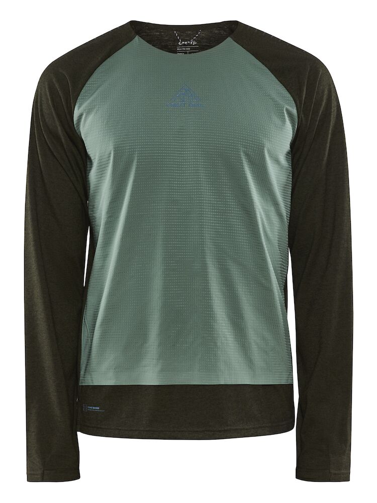 Adv Trail Wool Ls Wind Ls Tee M