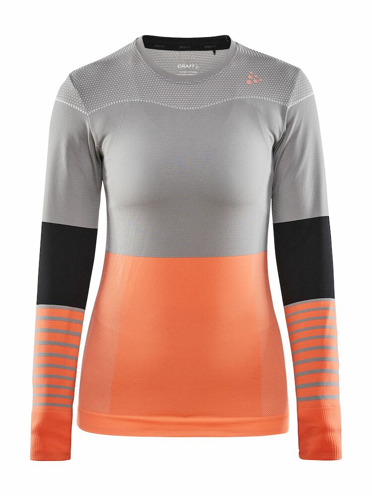 Adv Dry Fuseknit Blocked Rn Ls