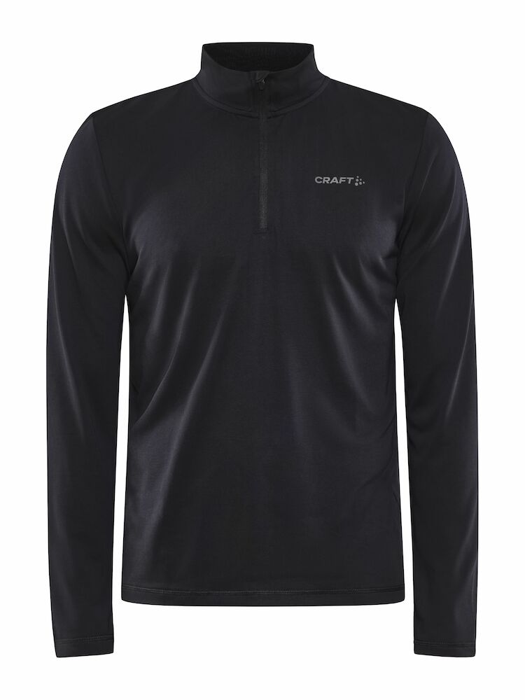 Core Essence Bi-Blend Half Zip Ls Tee M