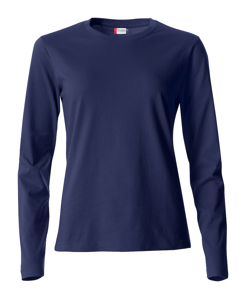 Långärmad Basic-T Dam