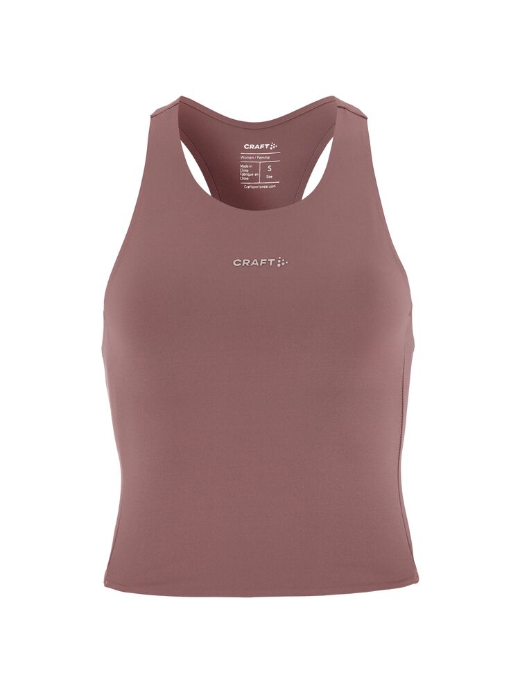Hypervent Cropped pocket Singlet W