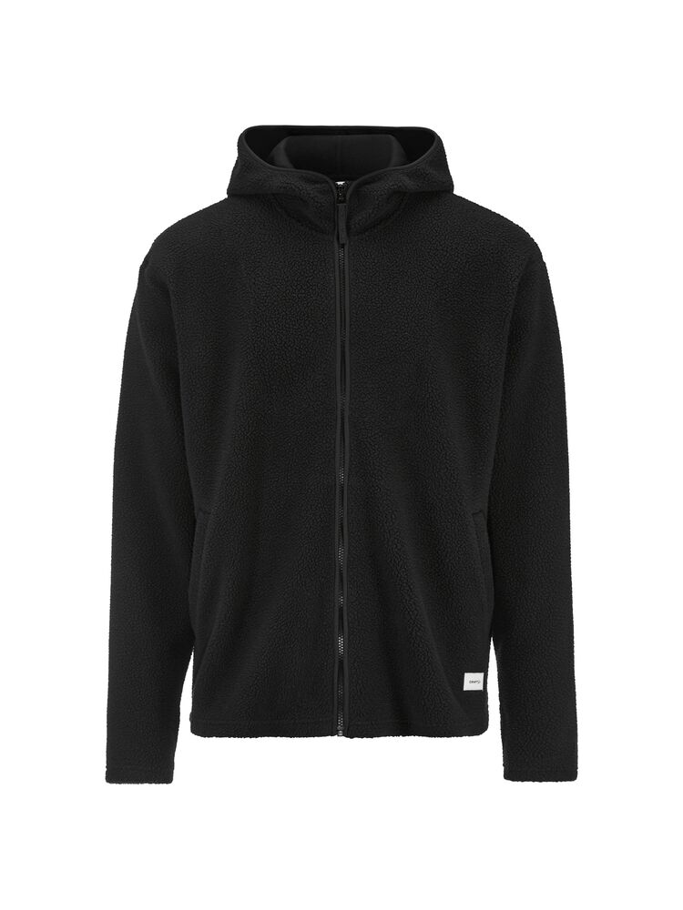 Join Pile Fleece FZ Hood M