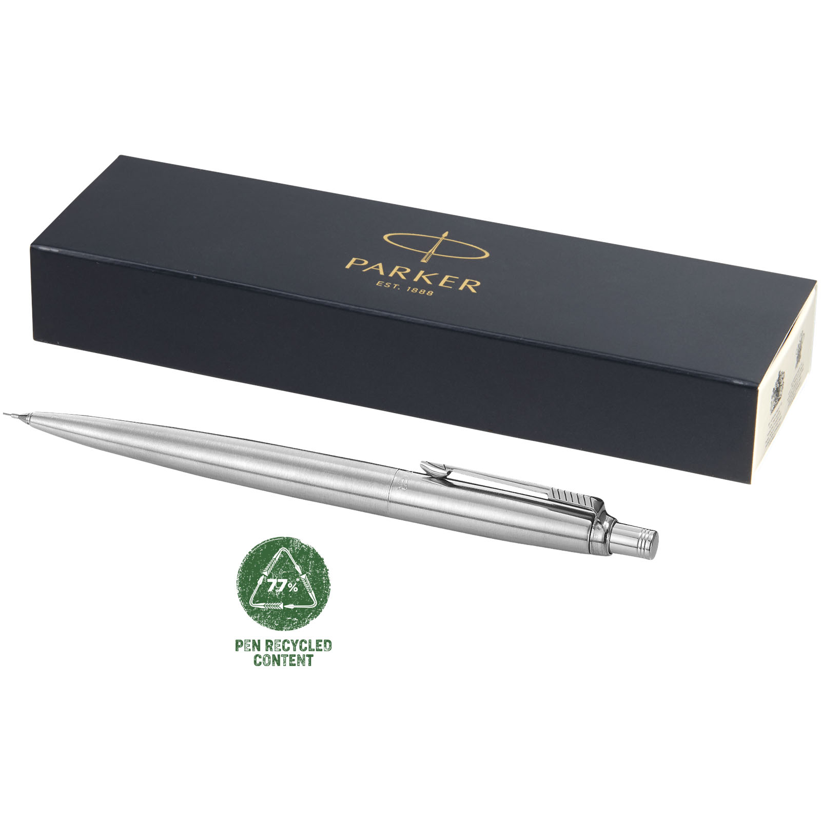 Parker Jotter stiftpenna med inbyggt suddgummi (svart bläck)