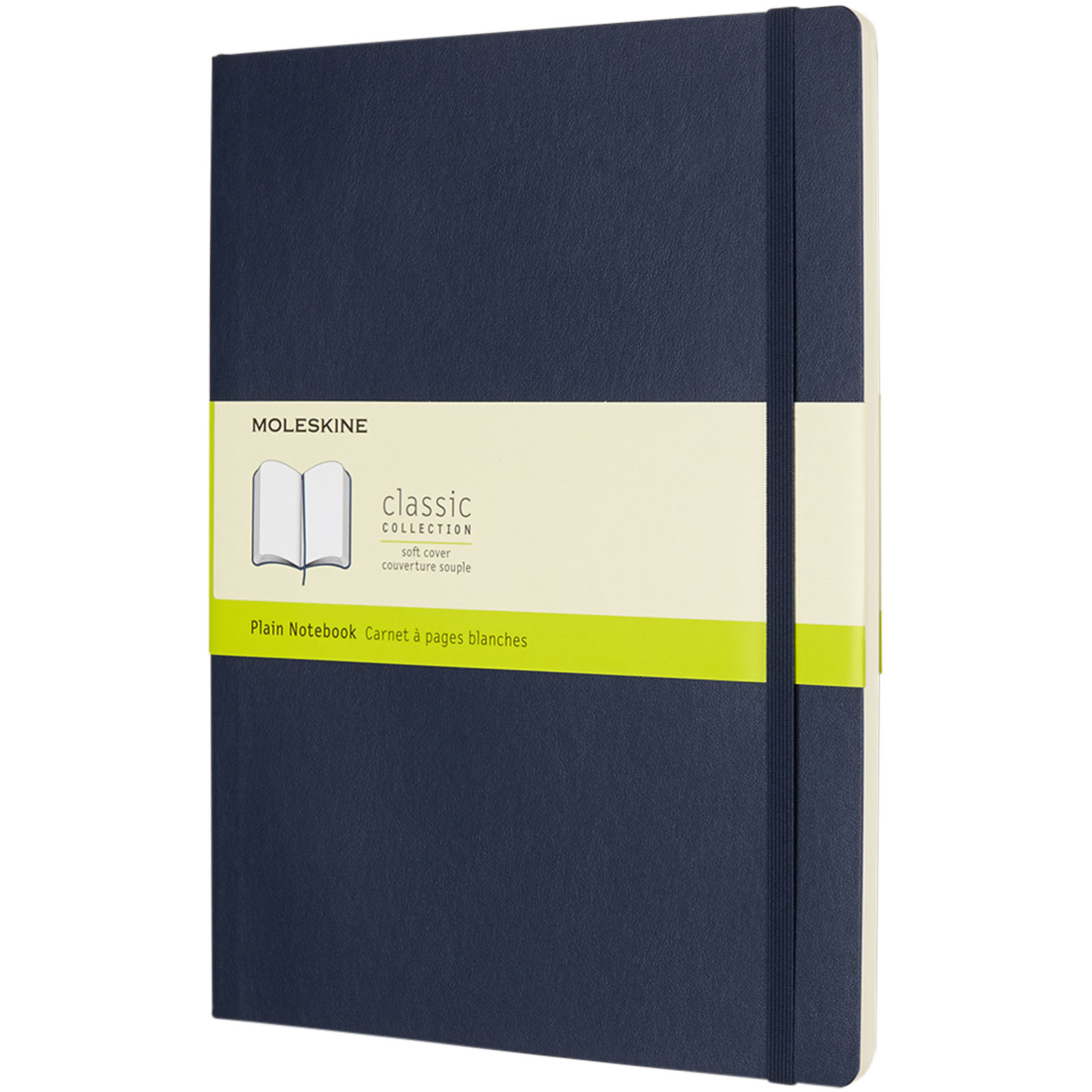 Classic XL av anteckningsbok med mjukt omslag – blankt papper