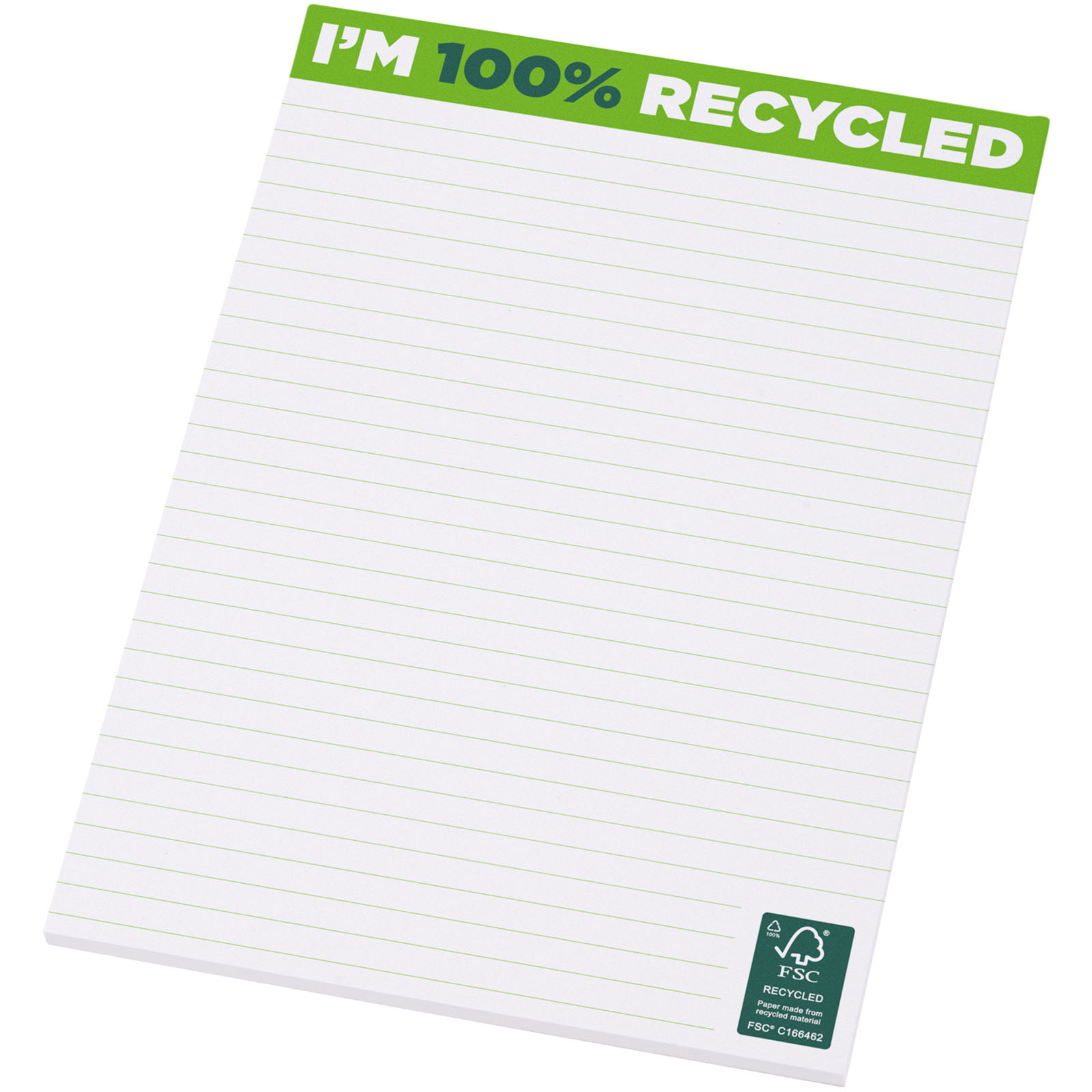 Desk-Mate® A5-anteckningsblock med återvunnet papper