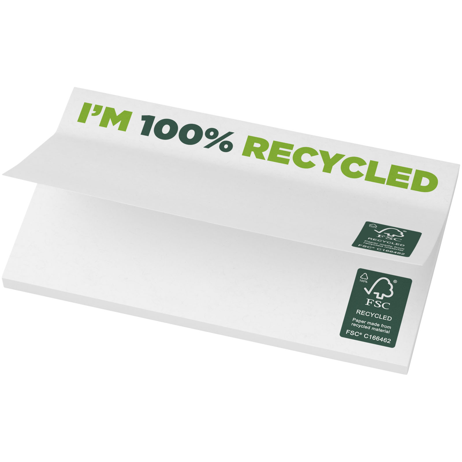 Sticky-Mate® klisterlappar av återvunnet papper 127 x 75 mm