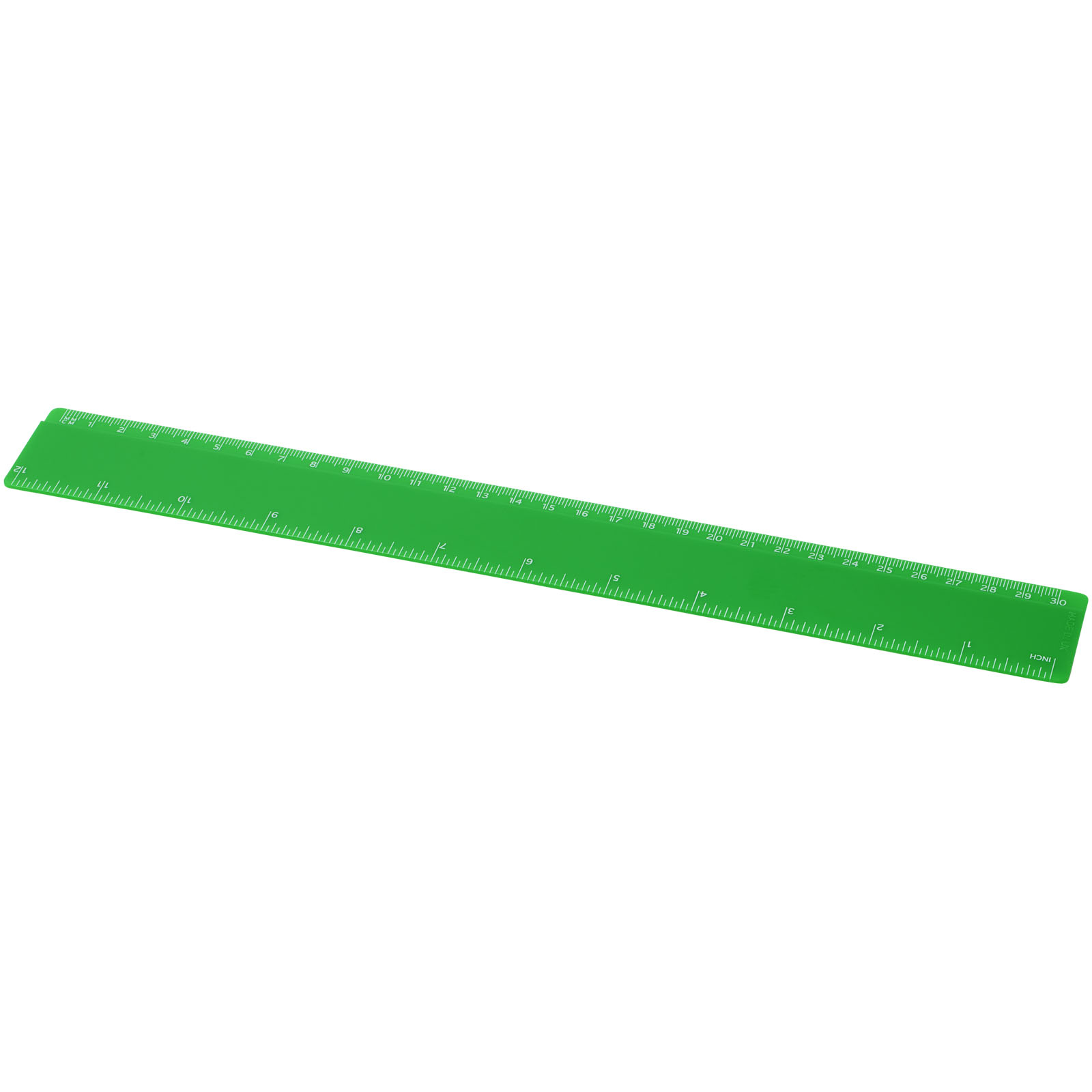Refari 30 cm linjal av återvunnen plast