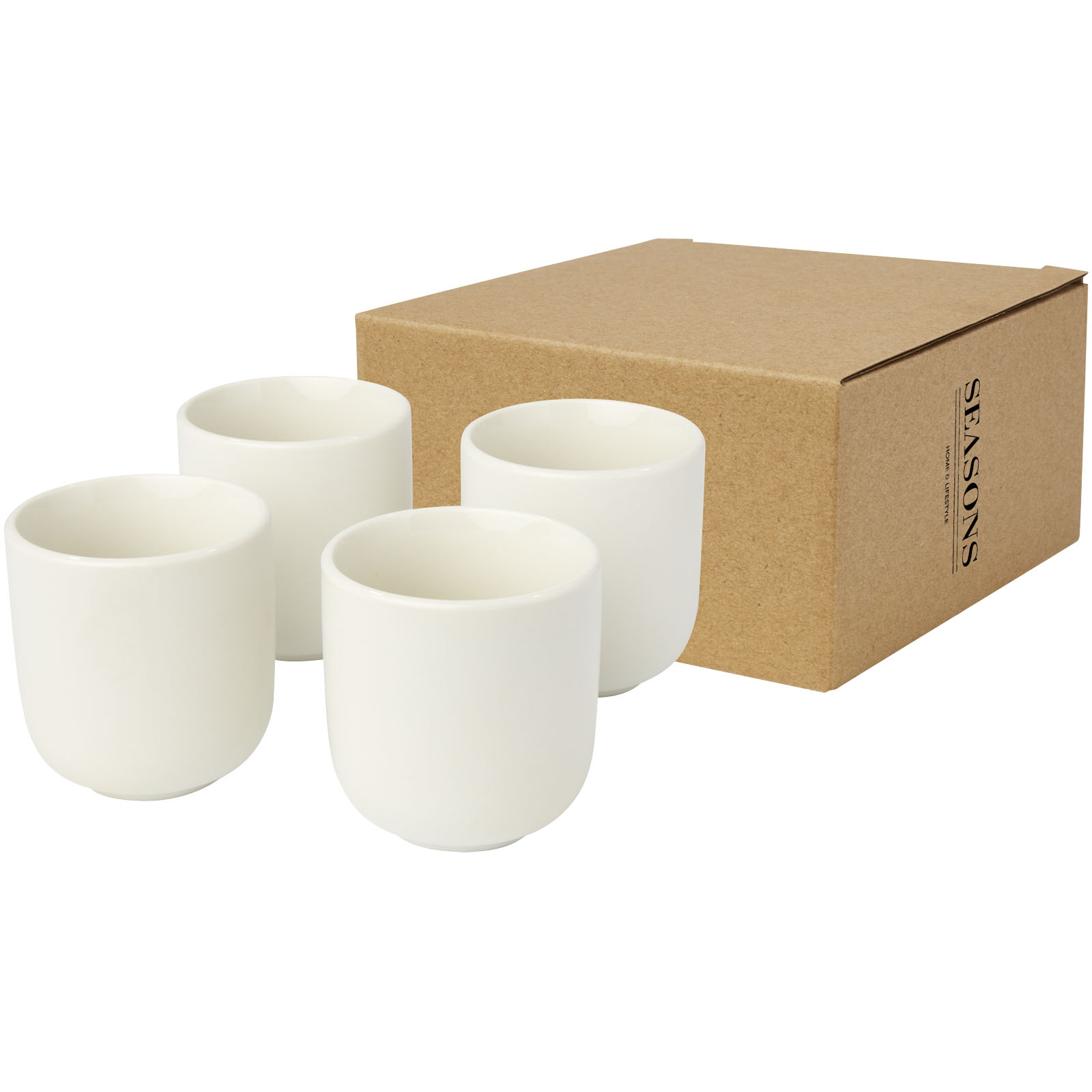 Male fyra stycken 90 ml espressokopp