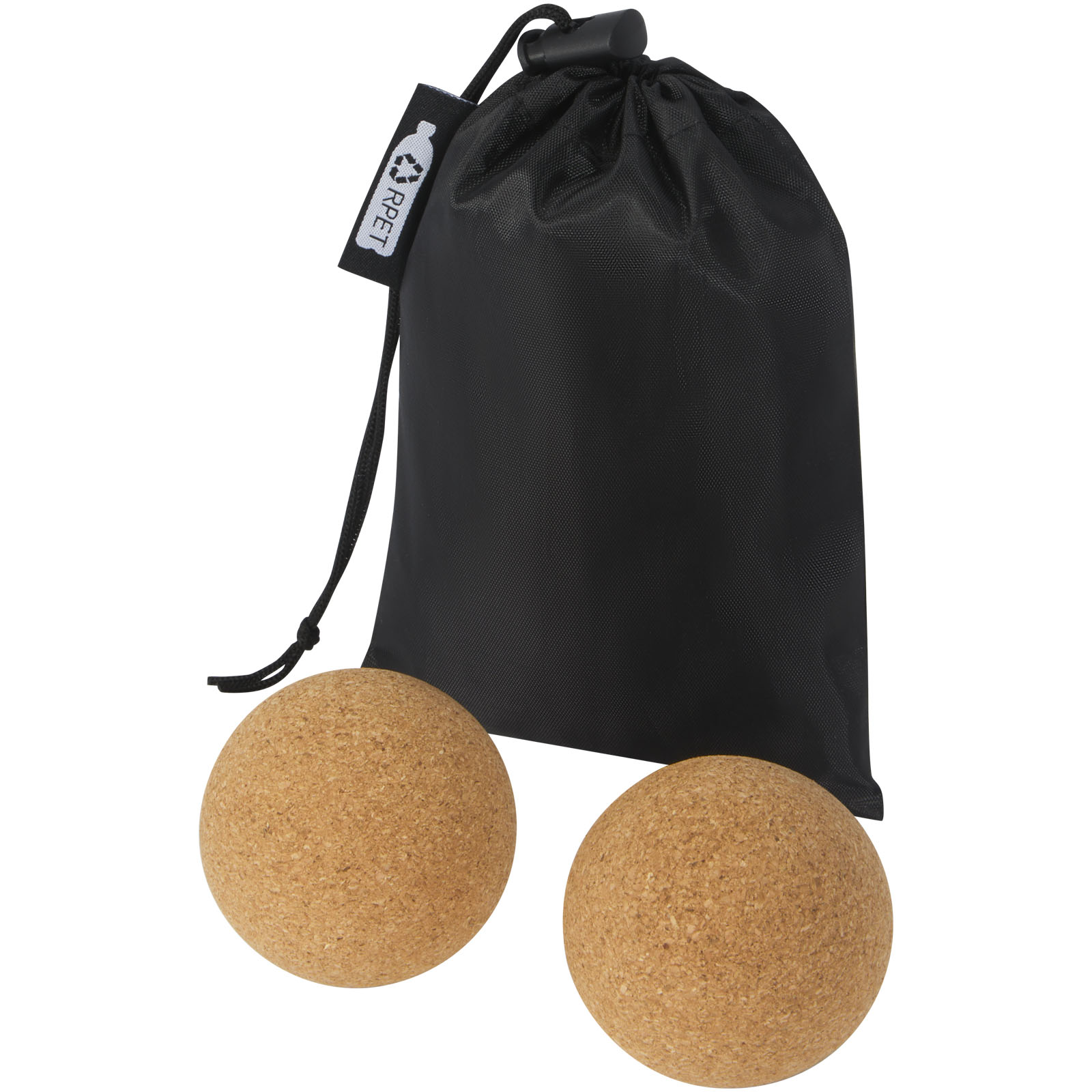 Trikona yogabollar av kork (2st)