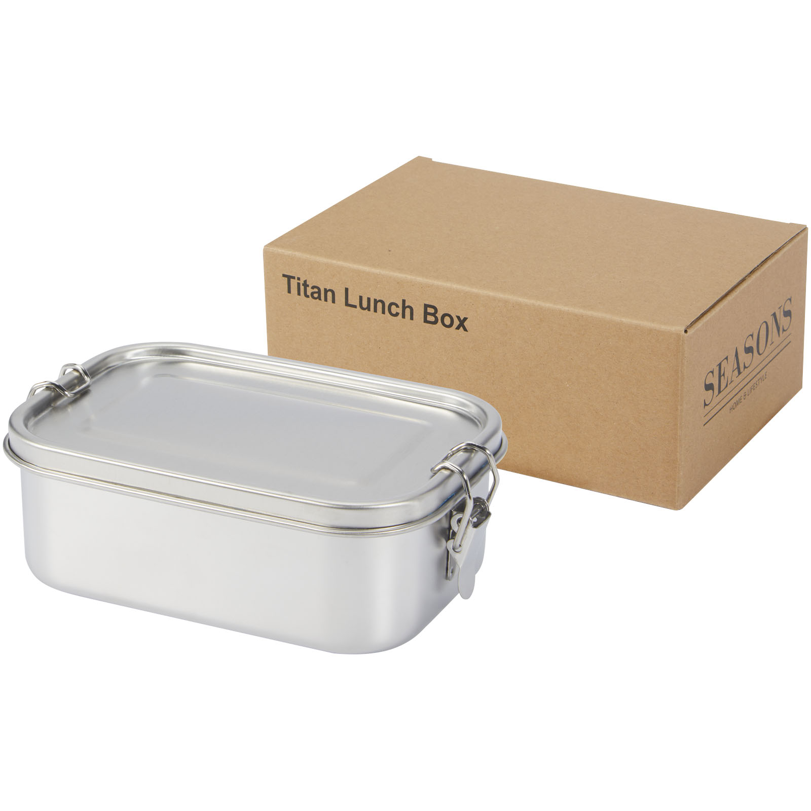 Titan 750 ml lunchlåda i återvunnet rostfritt stål