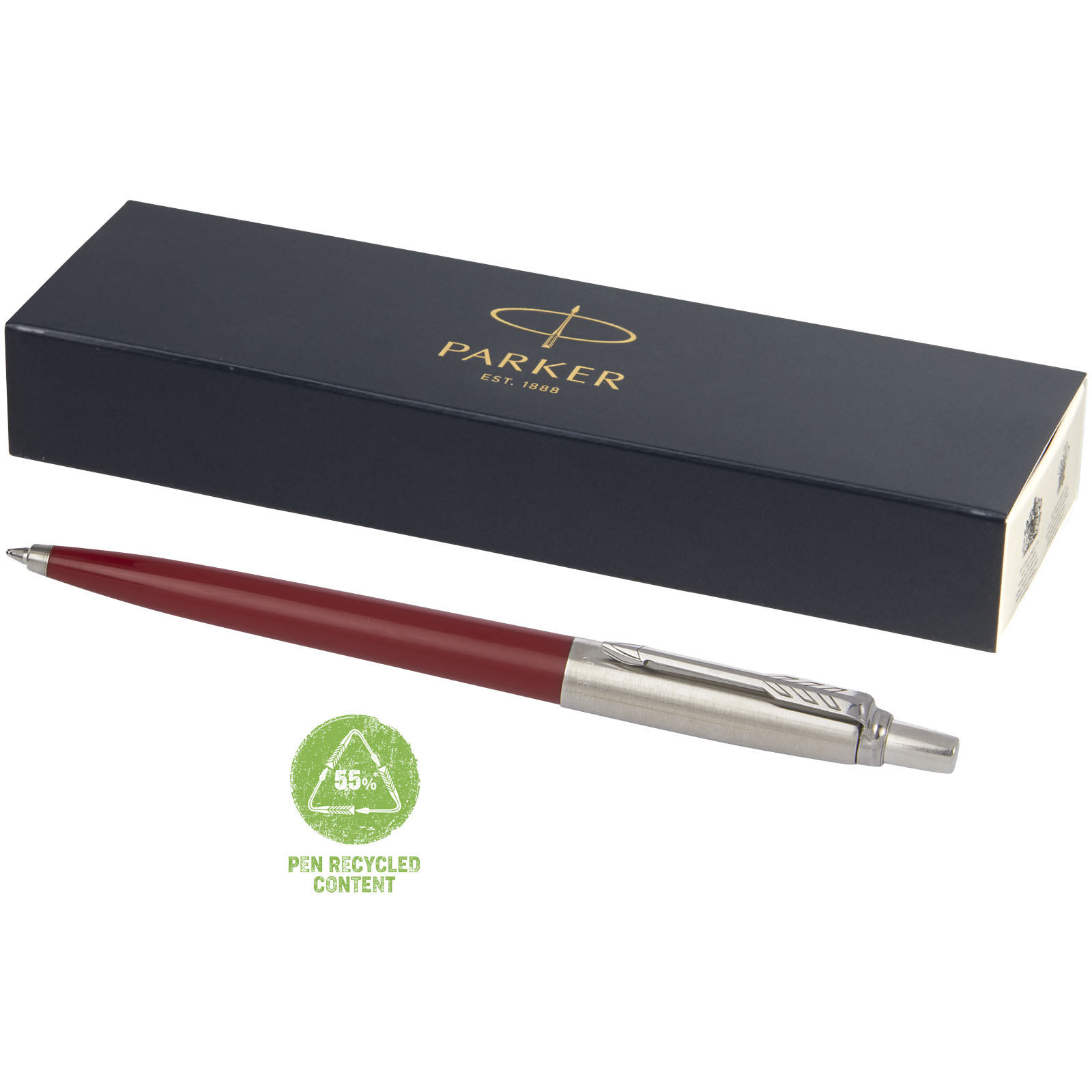 Parker Jotter Recycled kulspetspenna (svart bläck)