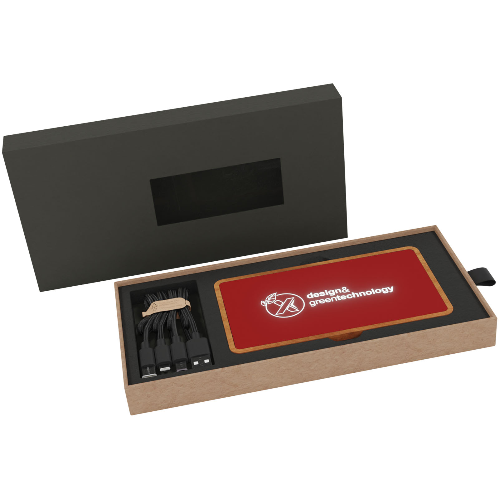 SCX.design P36 5 000 mAh upplyst trådlös powerbank