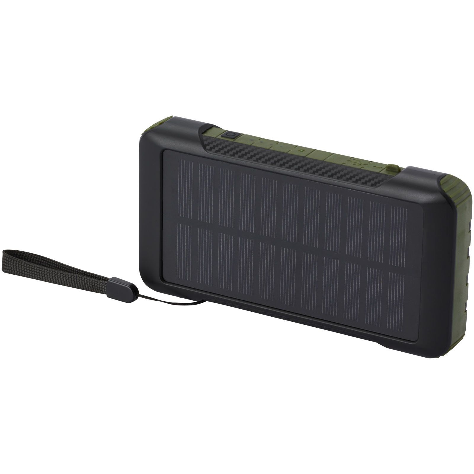 Soldy 10 000 mAh powerbank med soldynamo av RCS-återvunnen plast