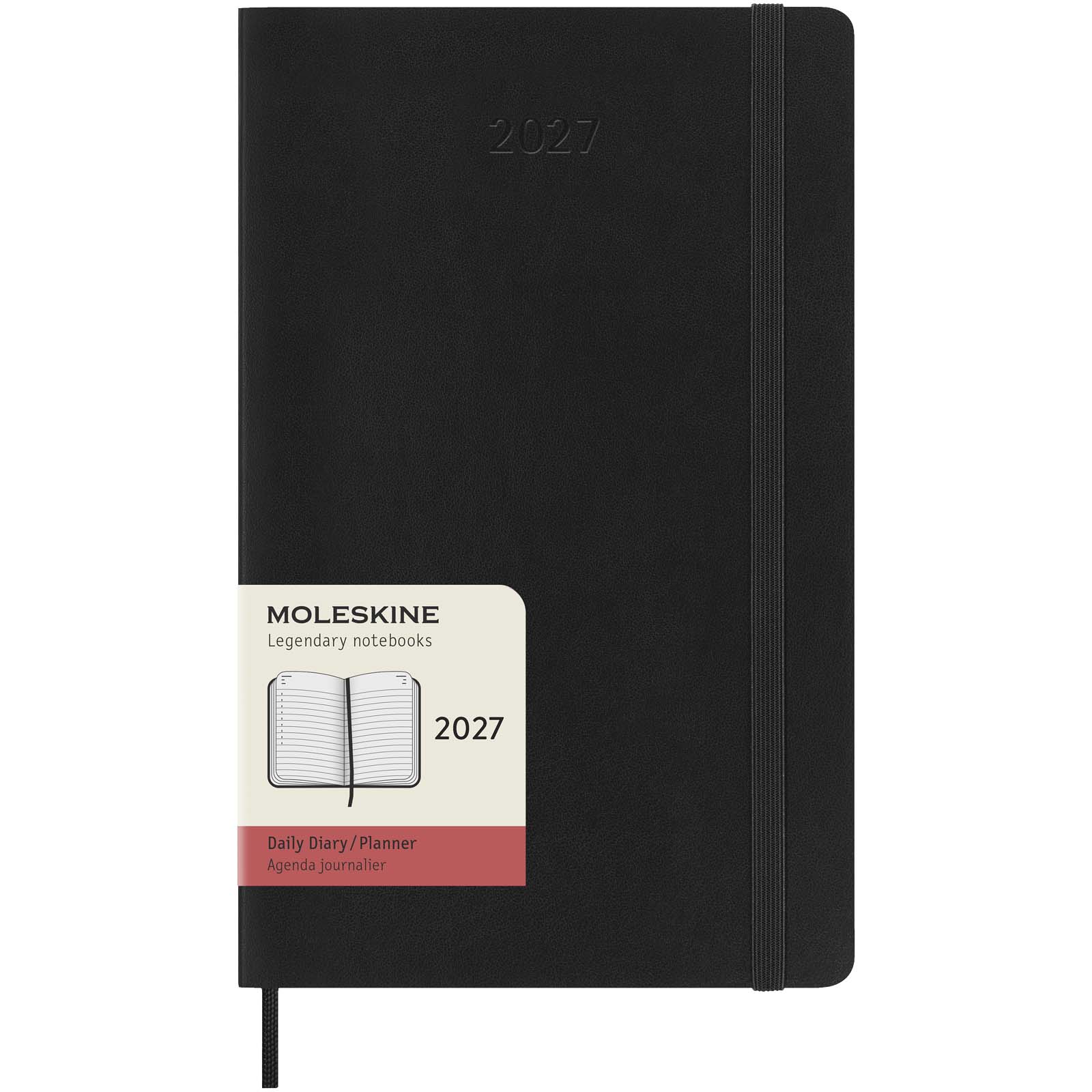 Moleskine 12-månaders daglig planering med mjukt omslag