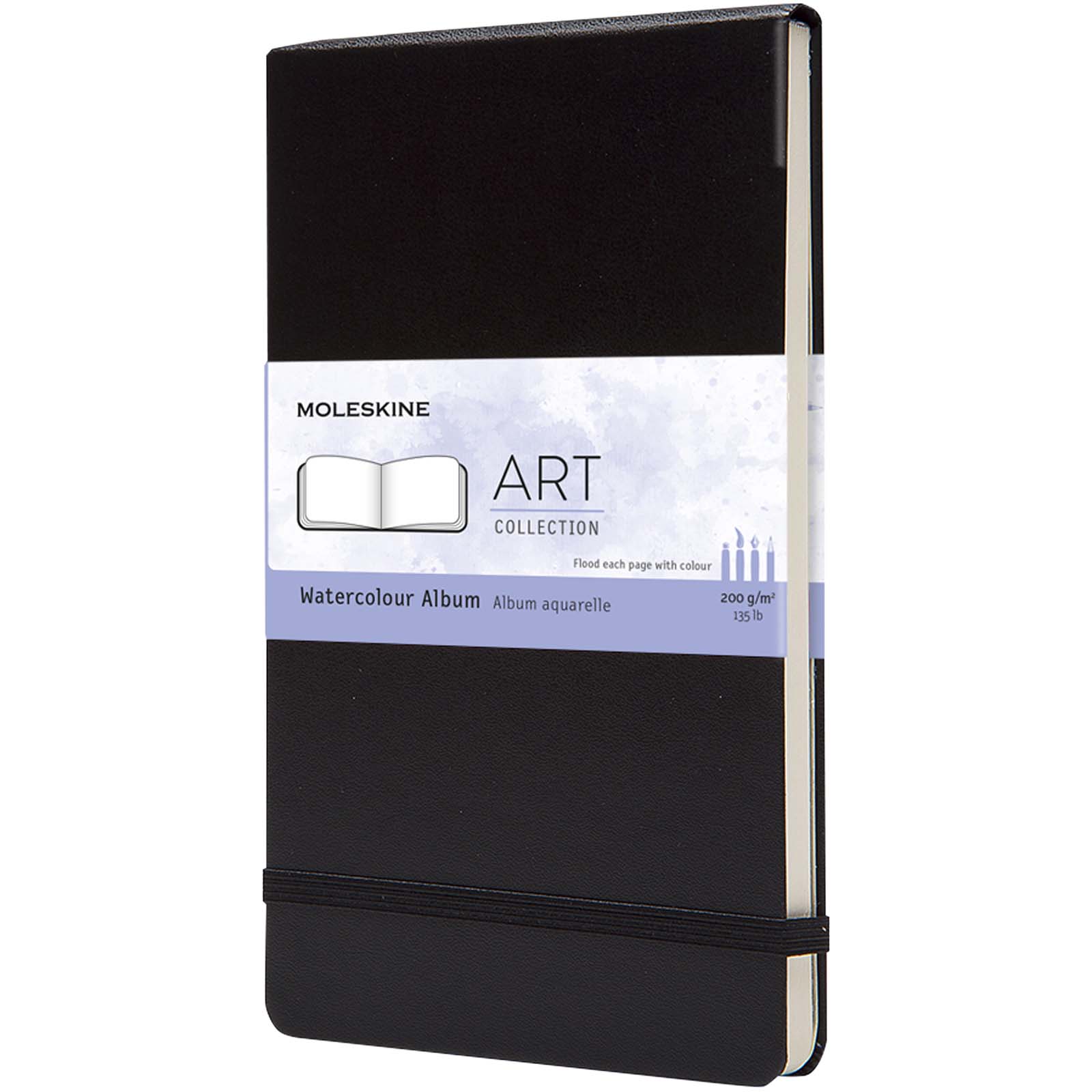 Moleskine stort akvarellalbum för konst