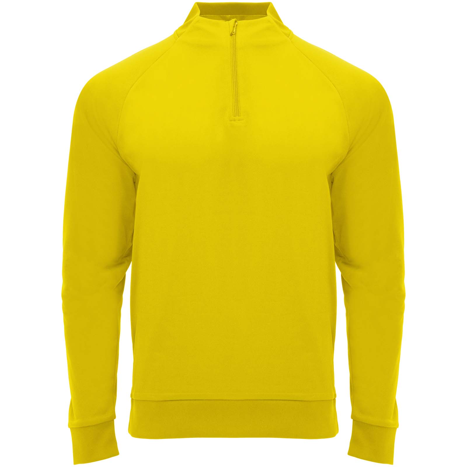 Epiro 200 g/m² långärmad unisex sweatshirt med kvartslång dragkedja