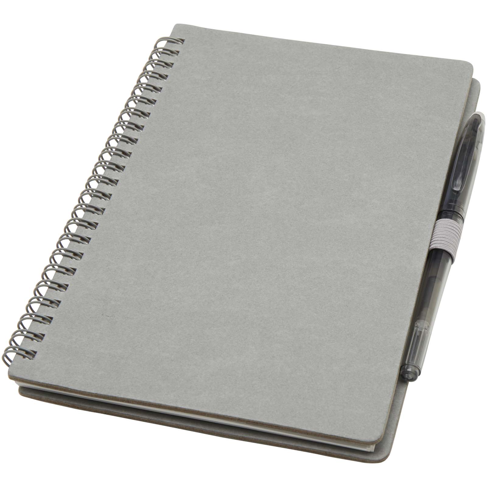Slate A5 anteckningsbok med hårt omslag och penna med linjerade sidor av stenpapper
