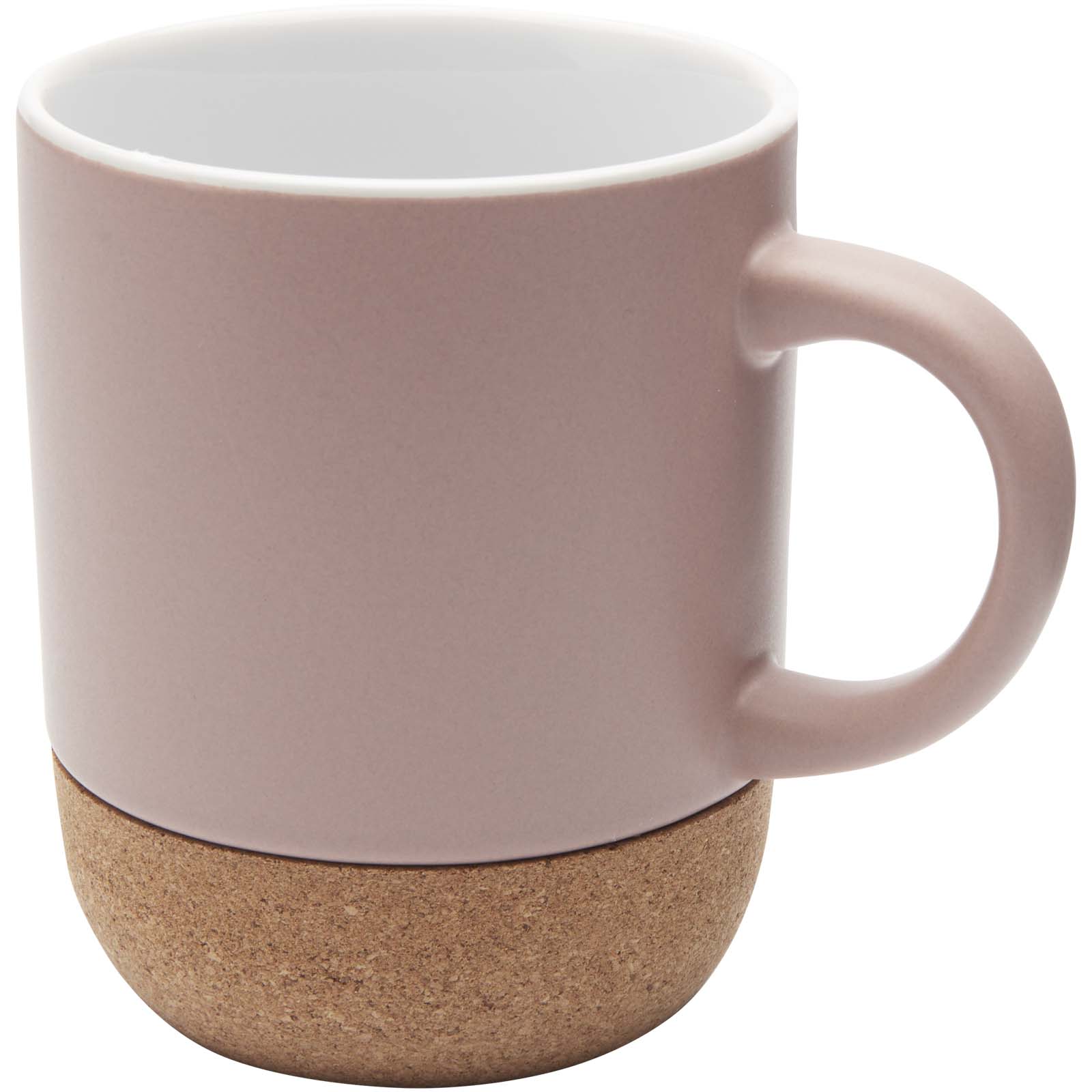Billie 300 ml keramikmugg med korkdetaljer och matt finish