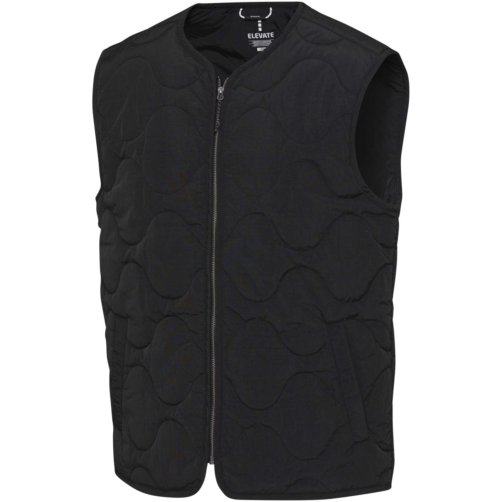 Quartz unisex quiltad väst av GRS-certifierat återvunnet material