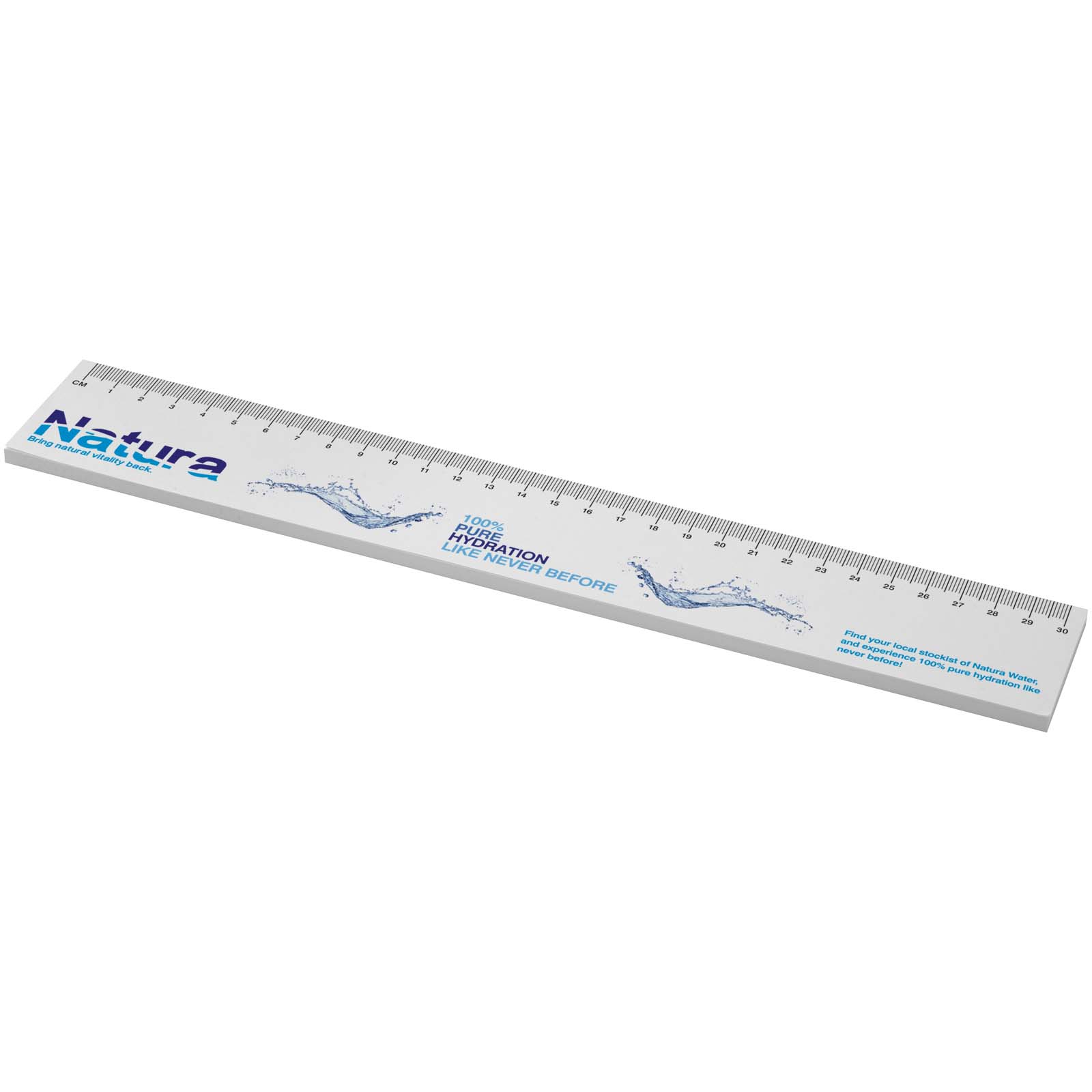 Sticky-Mate® klisterlappar med tryckt 30 cm linjal av återvunnet material