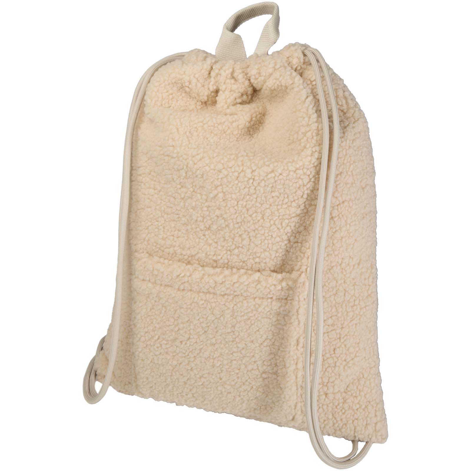 Bear gympapåse med dragsko av GRS-certifierat återvunnet sherpa-material, 9 l