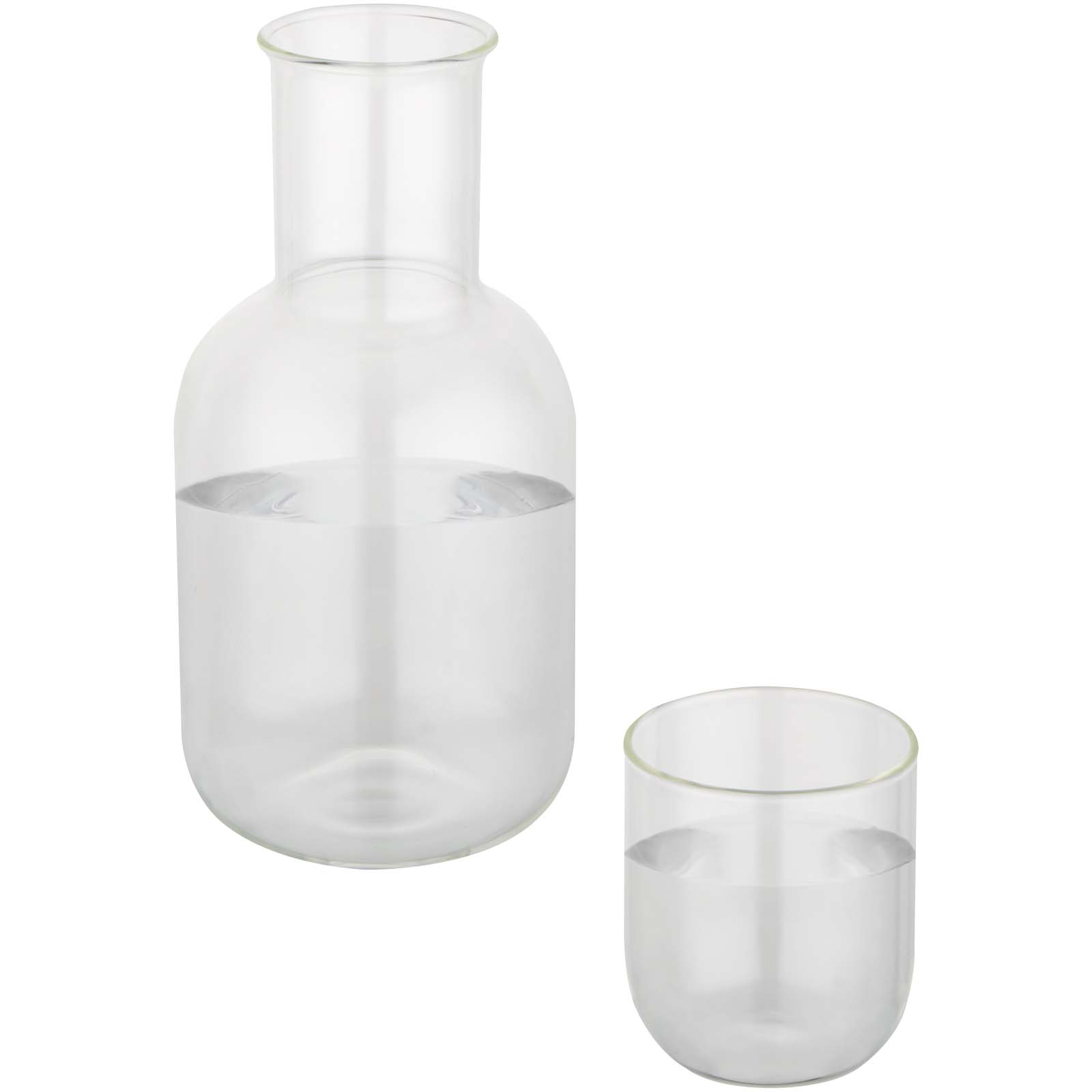 Amelie set med glaskaraff och kopp med matt finish