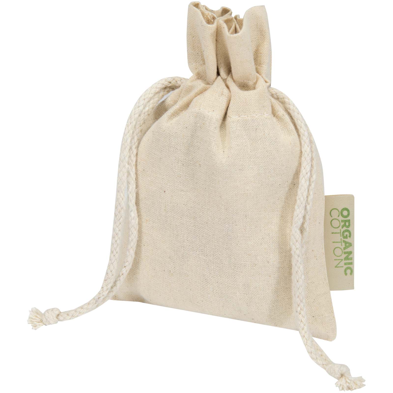 Odisha 140 g/m² presentpåse av ekologiskt OCS-material – 15 x 10 cm