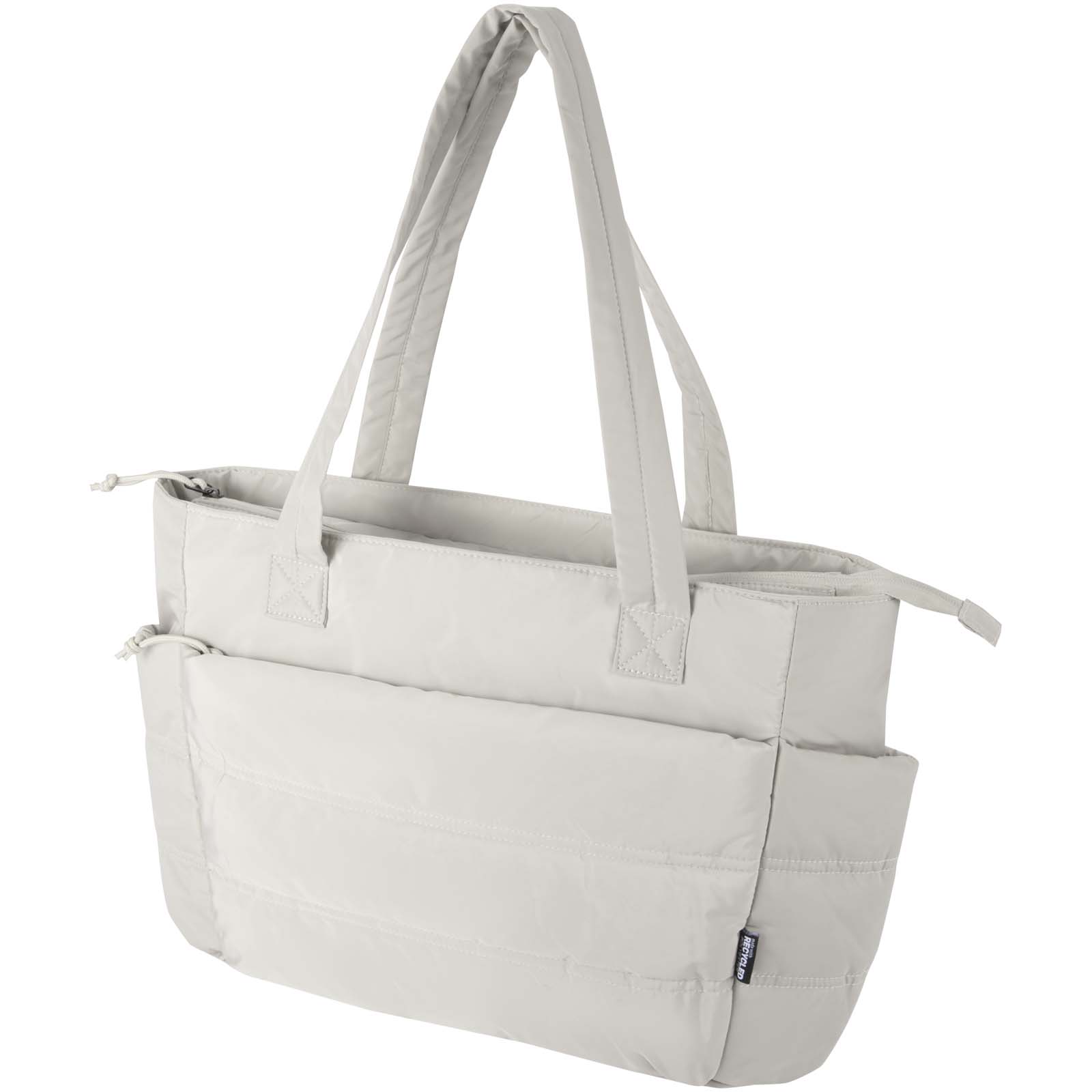 Puffer 15,6" laptoptote av återvunnen GRS, 18 l