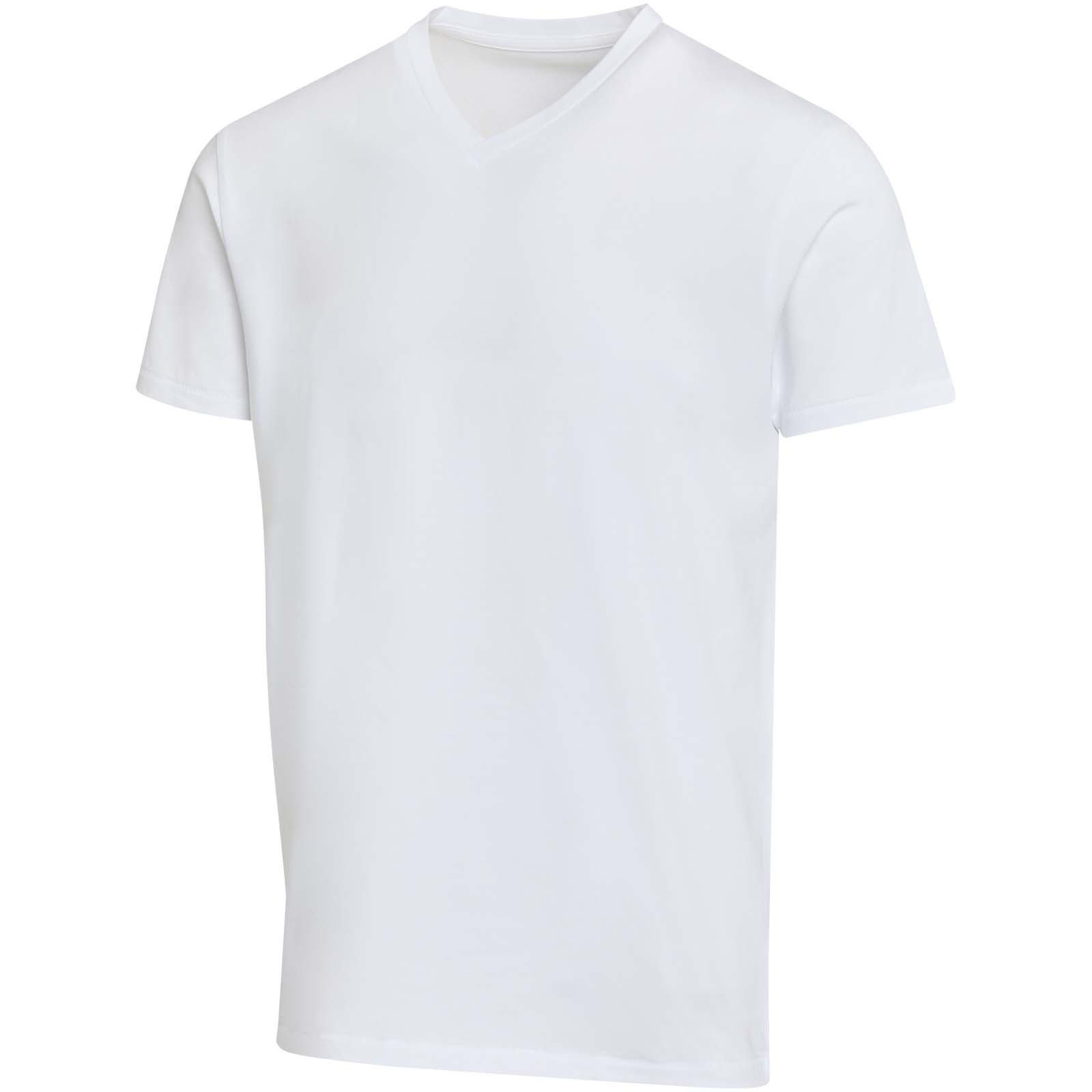 Balfour 200 g/m² kortärmad v-ringad unisex-T-shirt av ekologiskt OCS-material