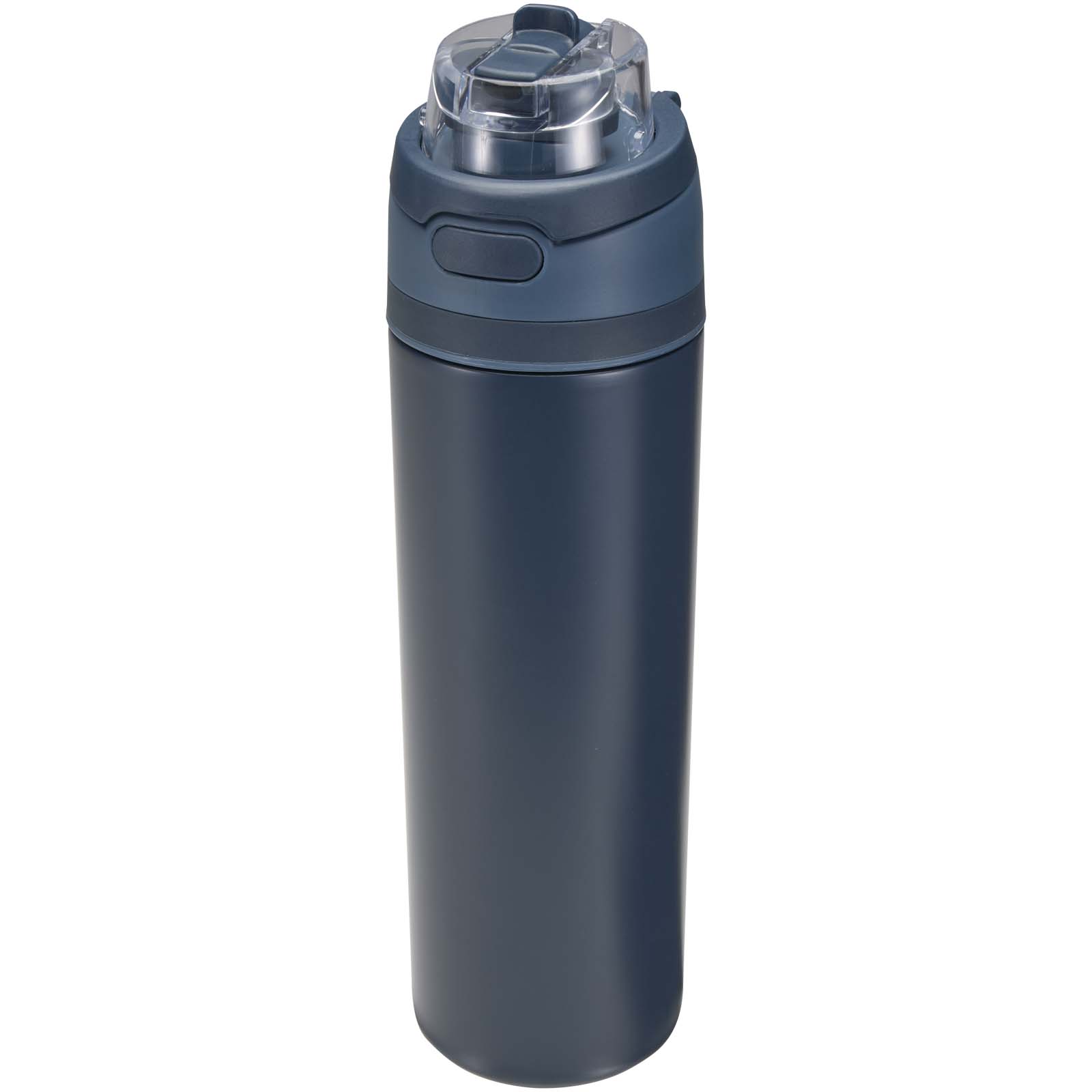 Theron 800 ml RCS-vattenflaska i återvunnet rostfritt stål med enkelvägg och lock med dubbla funktio
