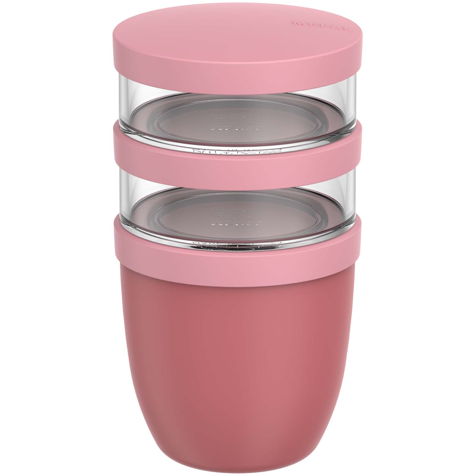 Mepal Ellipse tredelad 500 ml + 2 x 200 ml matlåda