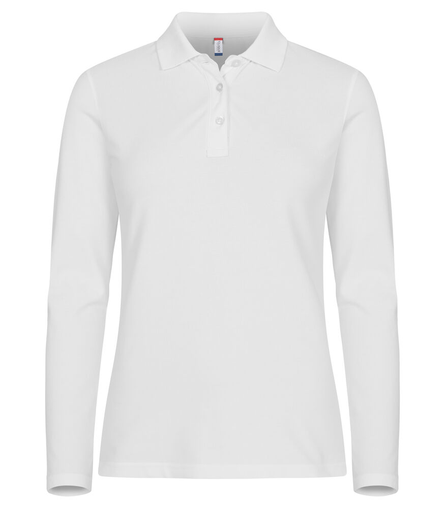 Stretch Premium Polo L/s Women